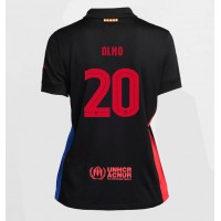 Camiseta Barcelona Dani Olmo #20 Visitante Equipación para mujer 2024-25 manga corta